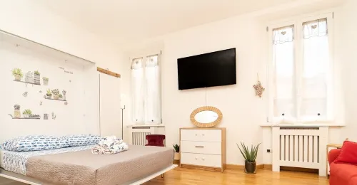 Apartment in Como Lake, city center. Free garage, A/C and Wi-fi
