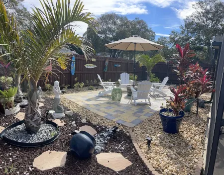 Pool Home with Pool Heater and Hot Tub Near Clearwater and other Fine Beaches.