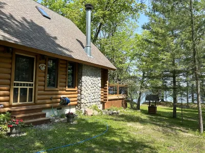 Log Cabin on Garfield Lake near Walker MN