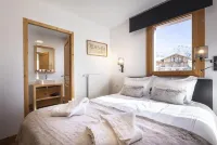 110m² apartment,  full services, 4 bedrooms, 3 bathrooms / d, south balcony and 2 parking spaces Hotels in Montvalezan