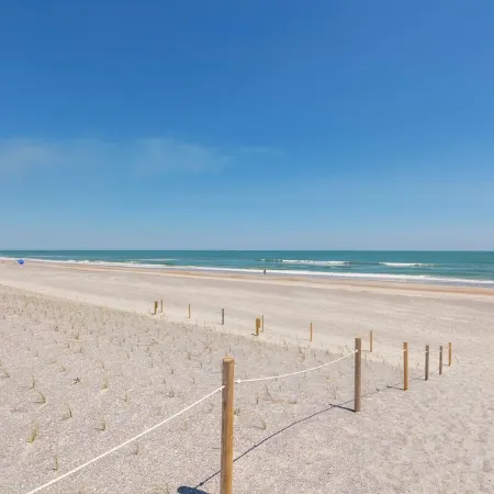 Beach Access Oasis with Heated Pool and Guest Suite