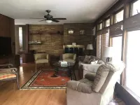 Mid-Century Modern Catskill Retreat, Walk to town