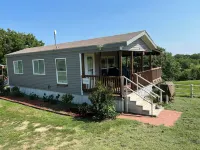 Ben Ranch Cabin #1 . Located in century old Pecan Orchard, historic Osage County