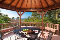 5★Tropical Oasis, Heated Pool, Waterfall, Gazebo, OceanView,❤️of Kona,NEW Remodel