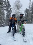 Comfy ski and mountain bike condo walking distance to lift! Hotels in 