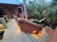 The Casita is a stunning villa in a tropical oasis in historic downtown DeLand.