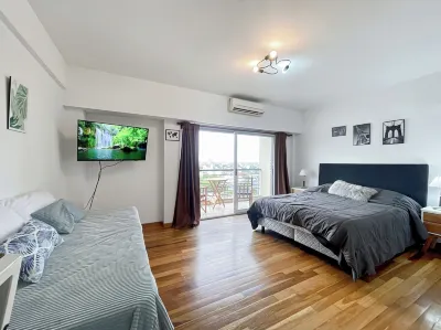 Cozy Studio on a High Floor with Panoramic Views in Villa Urquiza Hotels in Villa Urquiza