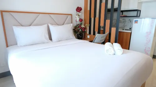 Calm Studio at Supermall Mansion Apartment Benson Tower - Kitchen