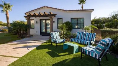 Rooftop patio w/ fire feature & amazing mountain views, basketball, and new pool