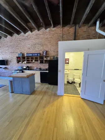 Stylish loft in the heart of downtown Troy with onsite parking