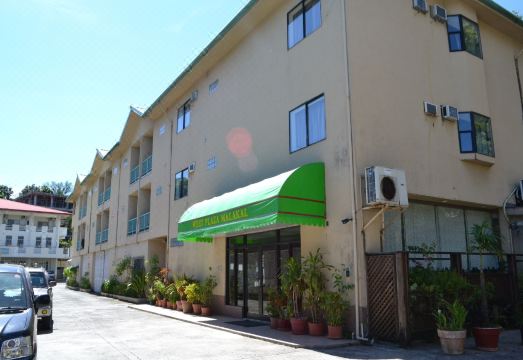 웨스트 플라자 말라칼의 바다 전망 테라스