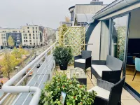 Large Retro Chic Flat 100m2 in City Center - Parking Hotels in Livange