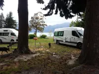 The Camp - Lake Hawea - parking