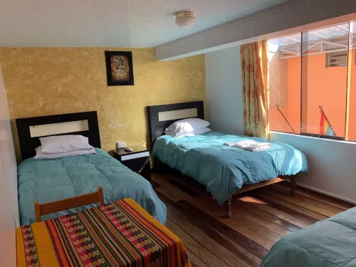 Hostal Qolqampata - バルコニー