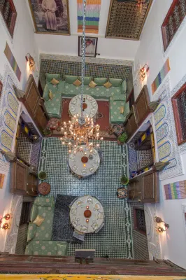 Riad El Bacha - balkon