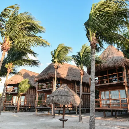Blue Holbox Beach Front