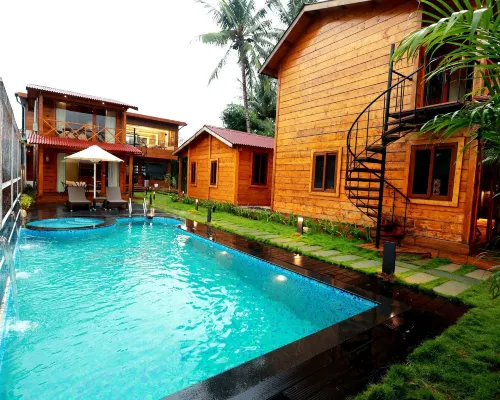 Wooden ECR Sea Resort Hotels in Villupuram
