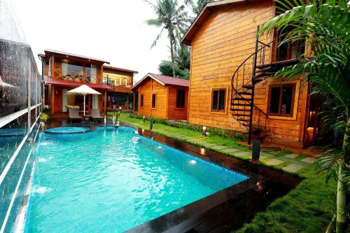 Wooden ECR Sea Resort Hotels in Villupuram