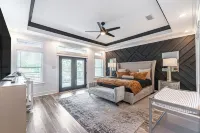 Downtown Houston Escape 3Br Modern Home + Heated Pool 노스 휴스턴 호텔