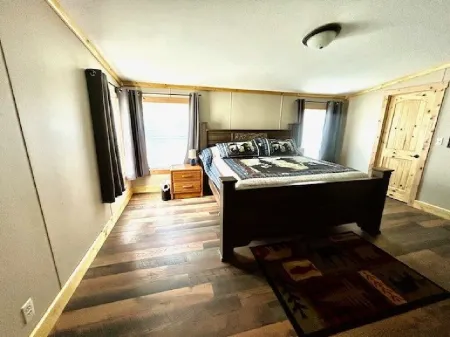 Reflections Retreat on Lake Magnor in Clayton, WI with beautiful lake view