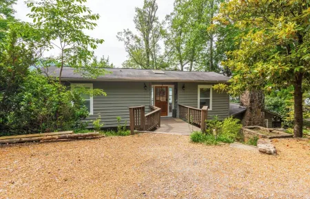 Lakefront Seclusion! - UPDATED! Dock, Hot tub, fire pit, pet friendly with fee,