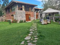 Modern and beautiful house with view to the mountains and Arin Waterfall, next to the river.