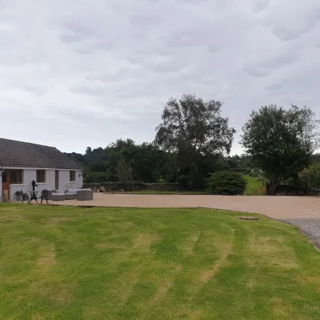 Traditional Irish cottage with views of Slieve Patrick