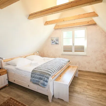 Vacation home "Zeitlos": office, sauna, fireplace up to 6 persons - in 350m beach & Bodden