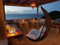 5 bedroom villa with pool in stunning clifftop location next to gorgeous beach