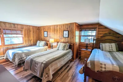 Hickory Cabin by AvantStay Firepit Hot Tub Game Room Great Location Hotel in zona Split Rock Resort Indoor Waterpark