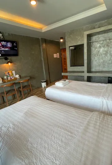 ห้องดีลักซ์คลาสสิกเตียงใหญ่