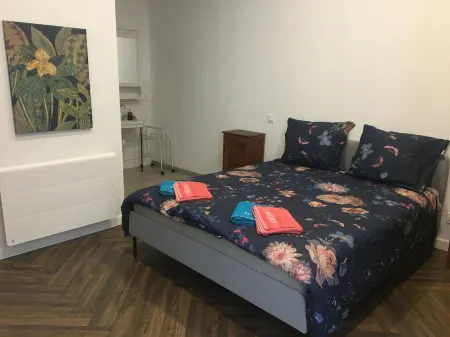 Apartment with view of the ancient castle of Viverols Отели в г. Вивроль