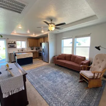 This 3-bedroom home is a hotspot for events, weddings and The Ford Idaho Center!