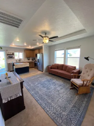 This 3-bedroom home is a hotspot for events, weddings and The Ford Idaho Center!