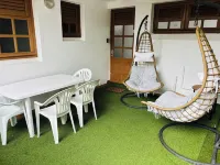 Comfortable air-conditioned mahogany T2 Lamentin near Galleria shopping center