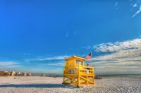 Steps to#1 Rated Beach in USA Spacious2+2Condo,Pool,GarageTranquil Setting - Beach