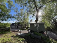Shepherds Hut in peaceful south Wales farmland with spectacular mountain views Hotels in 
