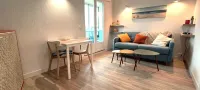 Newly renovated studio 2 minutes' walk from the beach and town center