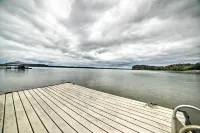 Kentucky Lake Cabin w/ Private Dock + Fire Pit
