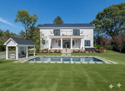 Brand New 4 Bed Luxurious Villa Ocean Views with New Pool and Pickleball Court.