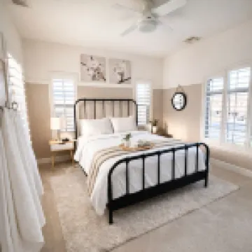 6Br+ 5 Bath Luxury Desert Villa Resort Heated Saltwater Pool – Sleeps 12+