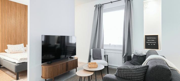 Modernized 1920s Apartment Hotels in Turku