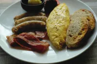 Valdez Lodge - breakfast