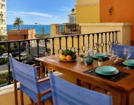 Apartment Seeview on the Beach Parking All Inclusive Torrox Nerja Malaga Spain - Apartments