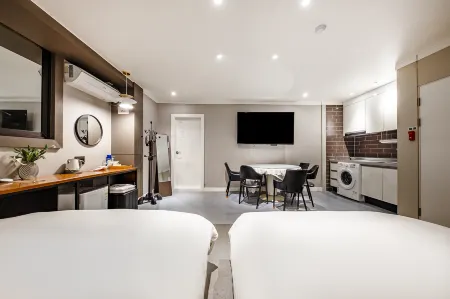 Asan Daus Self Check-in Motel Отели рядом с достопримечательностью «Университет Сонмун»