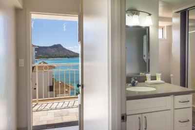 ホテルからの眺望 ワイキキ ショア by アウトリガーの写真