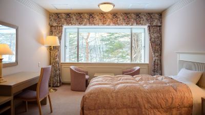 スタンダードツインルーム 裏磐梯レイクリゾートの写真