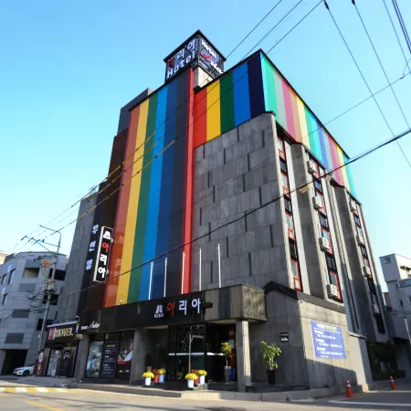 Jeonju Sanjeong-Dong Aria Отели рядом со станцией Станция Jeonju