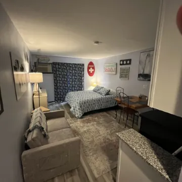 The Great Escape on Hampton Beach. Beach directly across the street.