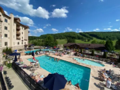 Updated townouse across from Holiday Valley - walk to ski lifts, pool and golf .